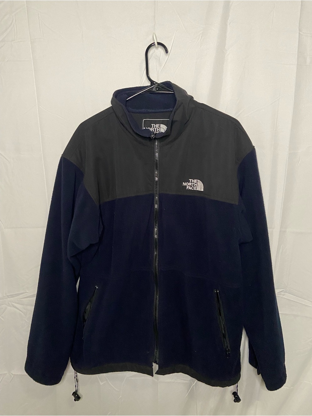 The North Face Navy and Black Lightweight Fleece Jacket